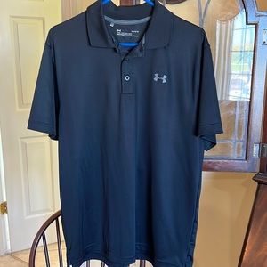 Mens under armour polo size large